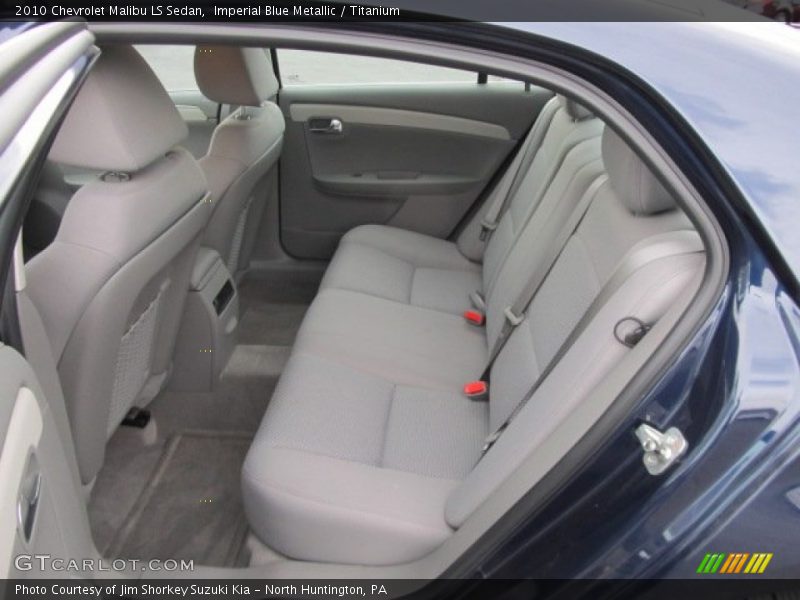 Imperial Blue Metallic / Titanium 2010 Chevrolet Malibu LS Sedan