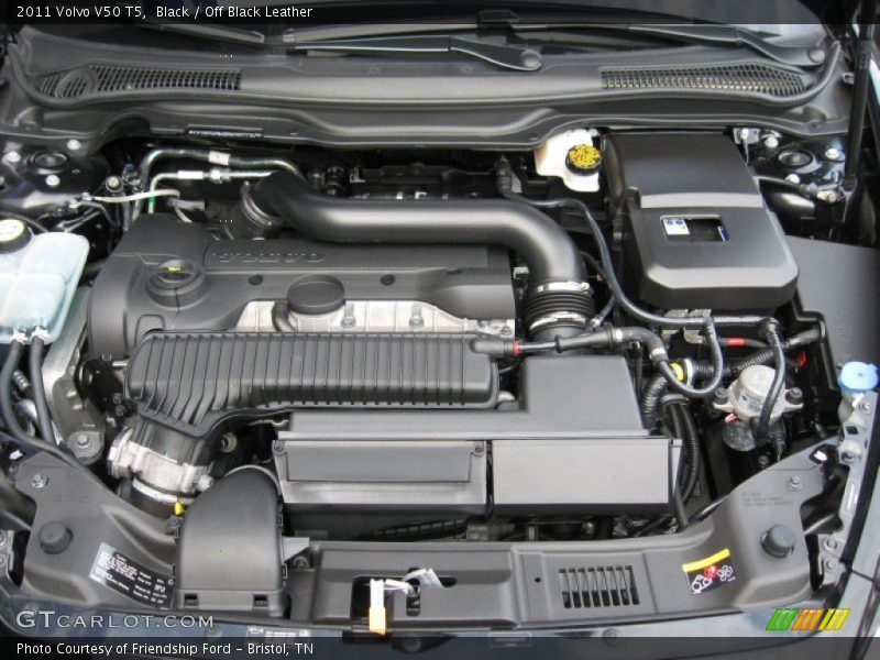  2011 V50 T5 Engine - 2.5 Liter Turbocharged DOHC 20-Valve VVT 5 Cylinder
