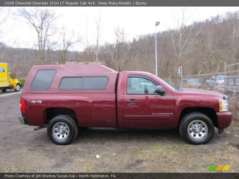 Deep Ruby Metallic / Ebony 2008 Chevrolet Silverado 1500 LT Regular Cab 4x4