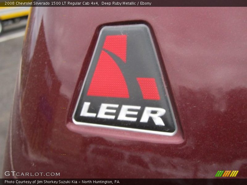 Deep Ruby Metallic / Ebony 2008 Chevrolet Silverado 1500 LT Regular Cab 4x4
