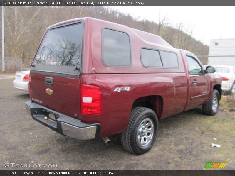 Deep Ruby Metallic / Ebony 2008 Chevrolet Silverado 1500 LT Regular Cab 4x4