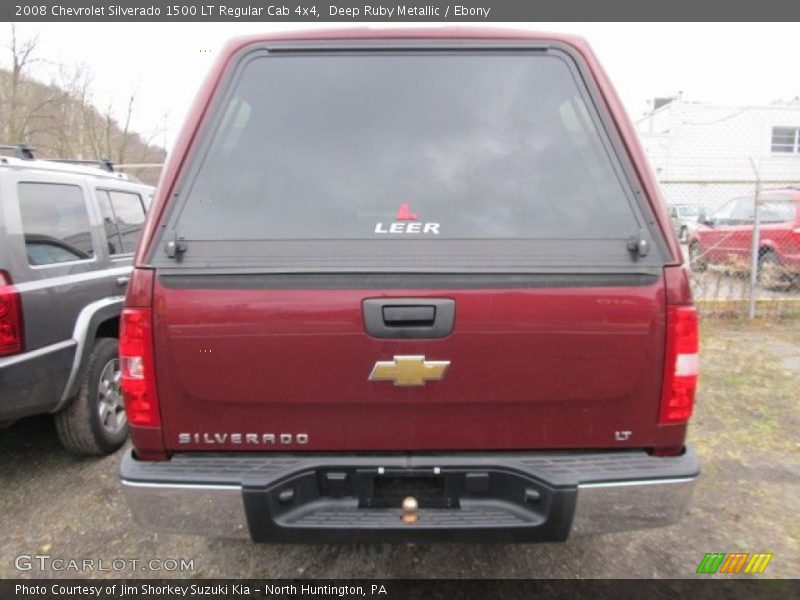 Deep Ruby Metallic / Ebony 2008 Chevrolet Silverado 1500 LT Regular Cab 4x4