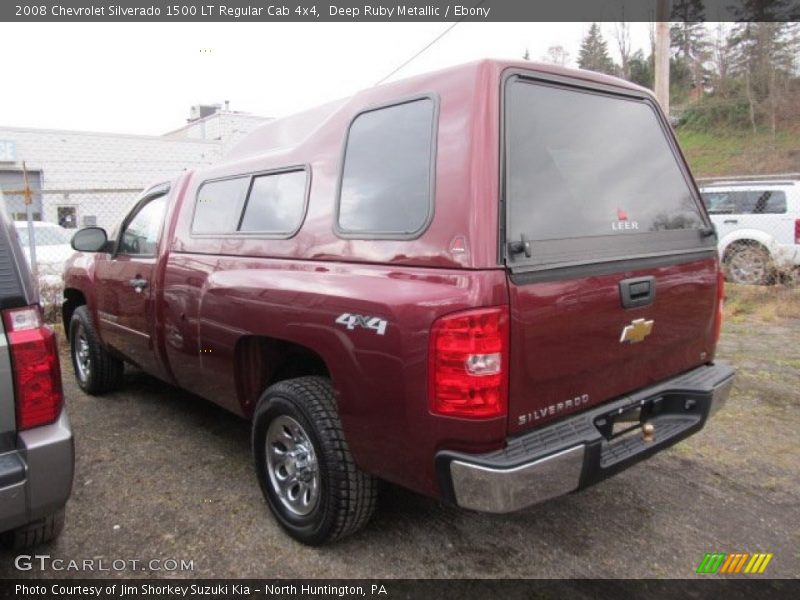 Deep Ruby Metallic / Ebony 2008 Chevrolet Silverado 1500 LT Regular Cab 4x4