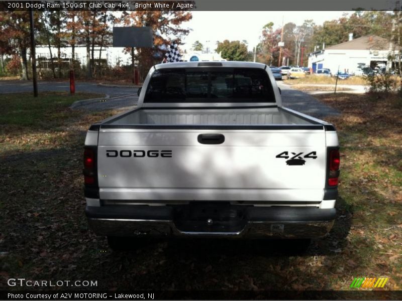 Bright White / Agate 2001 Dodge Ram 1500 ST Club Cab 4x4