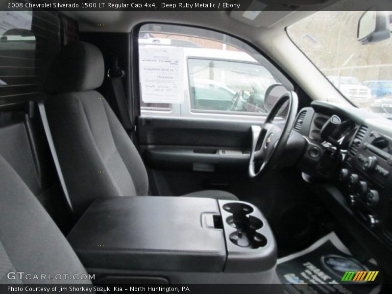 Deep Ruby Metallic / Ebony 2008 Chevrolet Silverado 1500 LT Regular Cab 4x4