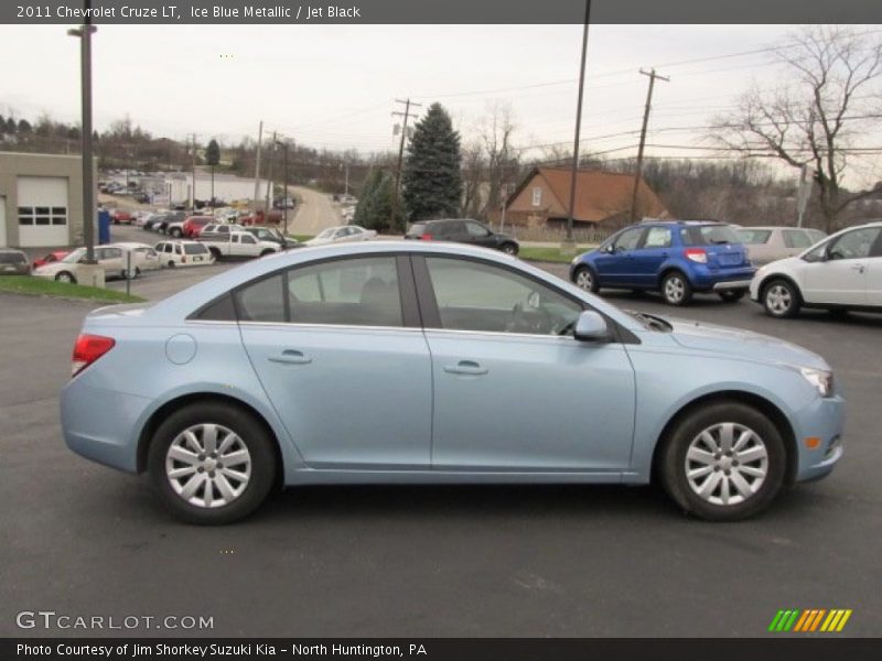 Ice Blue Metallic / Jet Black 2011 Chevrolet Cruze LT