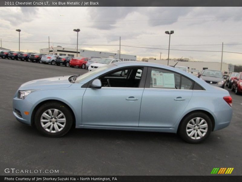 Ice Blue Metallic / Jet Black 2011 Chevrolet Cruze LT