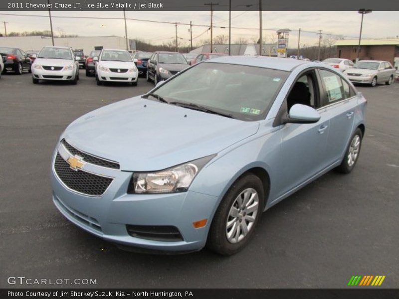 Ice Blue Metallic / Jet Black 2011 Chevrolet Cruze LT