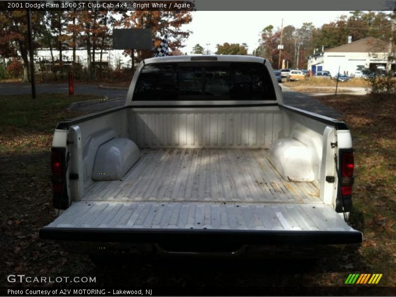 Bright White / Agate 2001 Dodge Ram 1500 ST Club Cab 4x4
