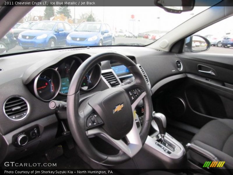 Ice Blue Metallic / Jet Black 2011 Chevrolet Cruze LT