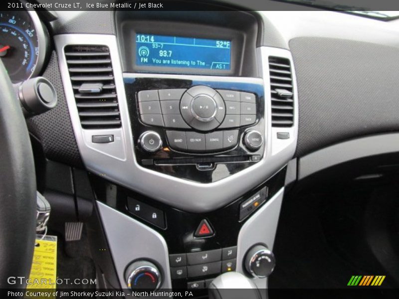 Ice Blue Metallic / Jet Black 2011 Chevrolet Cruze LT