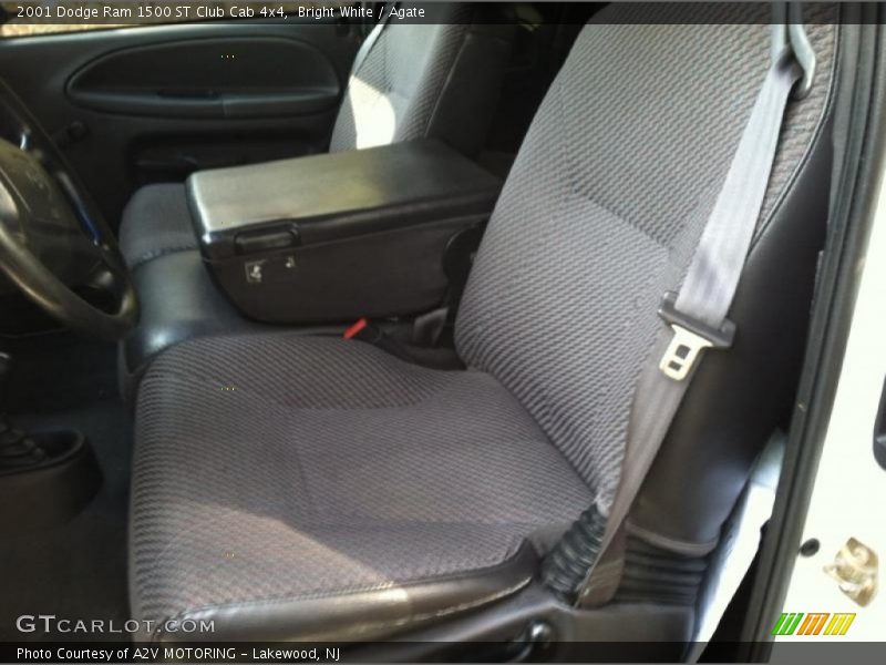Bright White / Agate 2001 Dodge Ram 1500 ST Club Cab 4x4