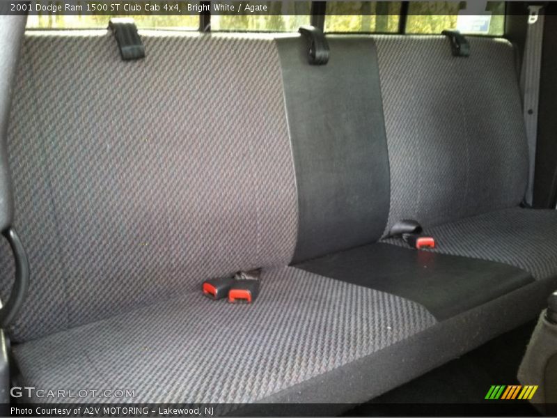 Bright White / Agate 2001 Dodge Ram 1500 ST Club Cab 4x4