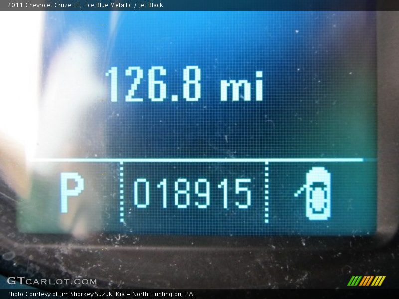 Ice Blue Metallic / Jet Black 2011 Chevrolet Cruze LT