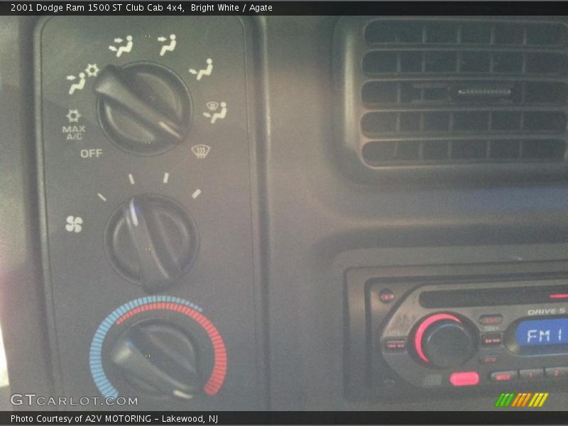 Bright White / Agate 2001 Dodge Ram 1500 ST Club Cab 4x4