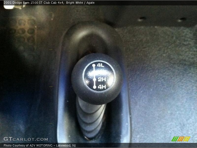 Bright White / Agate 2001 Dodge Ram 1500 ST Club Cab 4x4