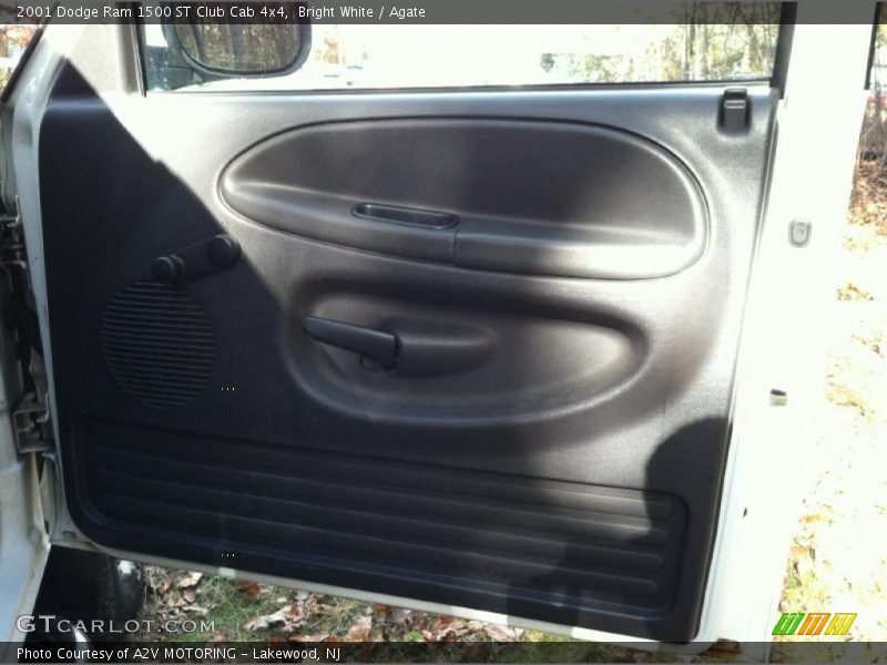 Bright White / Agate 2001 Dodge Ram 1500 ST Club Cab 4x4