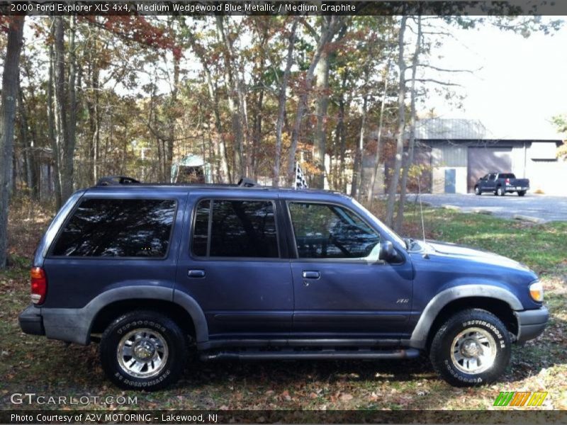  2000 Explorer XLS 4x4 Medium Wedgewood Blue Metallic