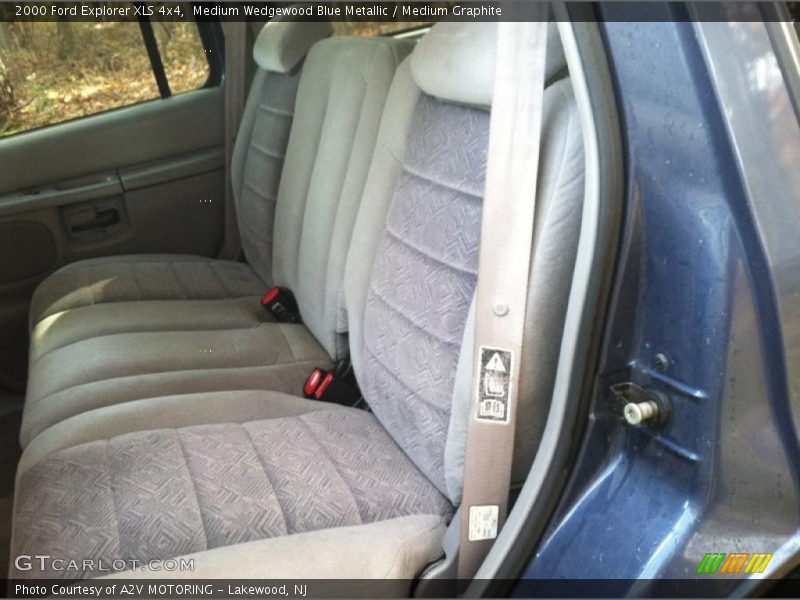Medium Wedgewood Blue Metallic / Medium Graphite 2000 Ford Explorer XLS 4x4
