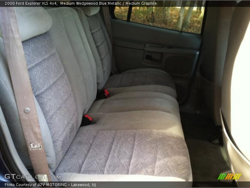 Medium Wedgewood Blue Metallic / Medium Graphite 2000 Ford Explorer XLS 4x4