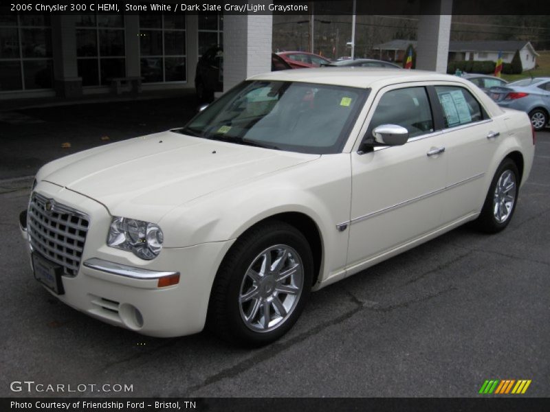 Stone White / Dark Slate Gray/Light Graystone 2006 Chrysler 300 C HEMI