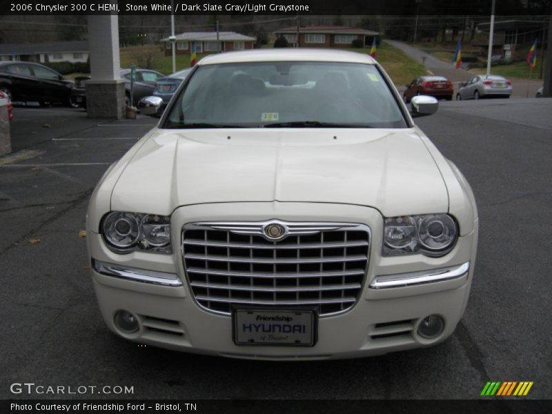 Stone White / Dark Slate Gray/Light Graystone 2006 Chrysler 300 C HEMI