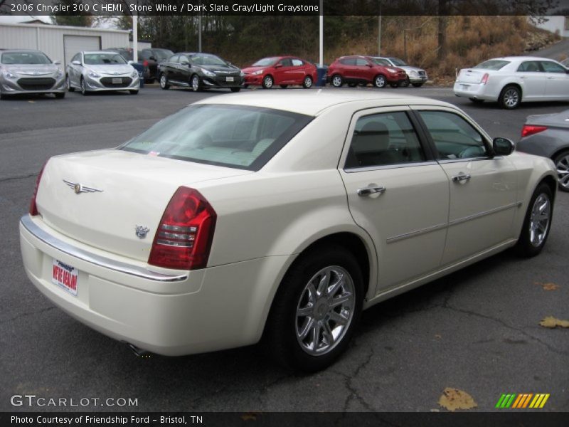 Stone White / Dark Slate Gray/Light Graystone 2006 Chrysler 300 C HEMI