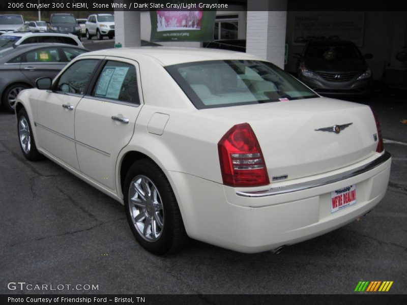 Stone White / Dark Slate Gray/Light Graystone 2006 Chrysler 300 C HEMI