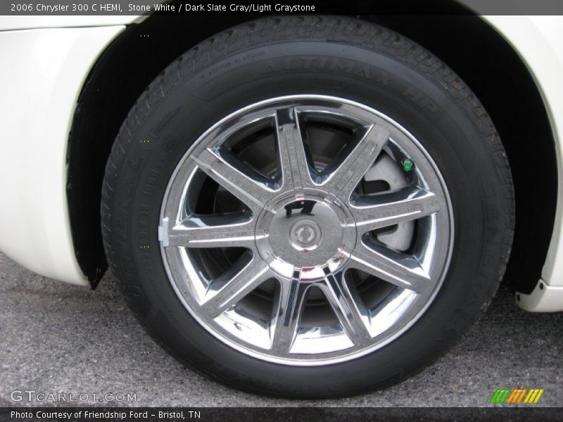 Stone White / Dark Slate Gray/Light Graystone 2006 Chrysler 300 C HEMI