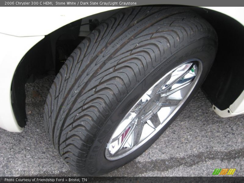 Stone White / Dark Slate Gray/Light Graystone 2006 Chrysler 300 C HEMI