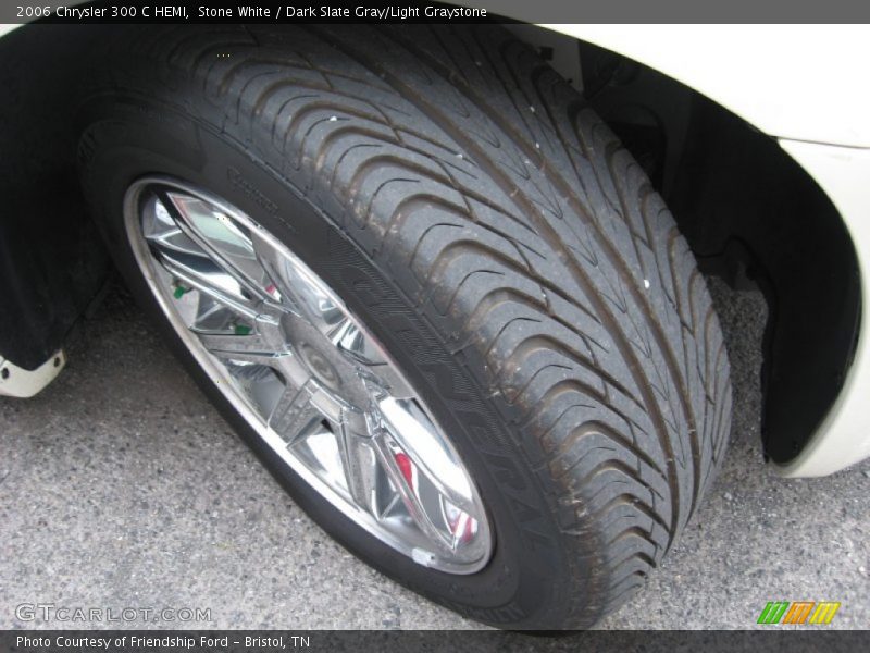 Stone White / Dark Slate Gray/Light Graystone 2006 Chrysler 300 C HEMI