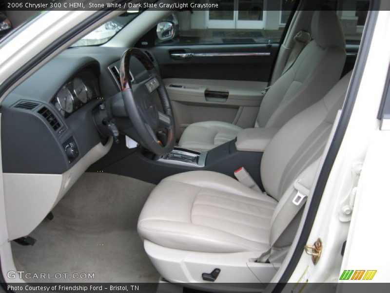 Stone White / Dark Slate Gray/Light Graystone 2006 Chrysler 300 C HEMI