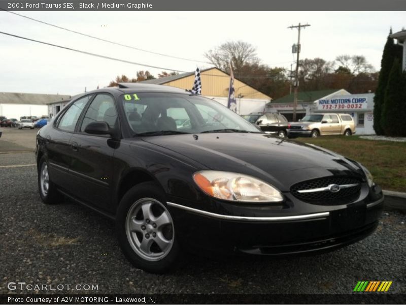 Black / Medium Graphite 2001 Ford Taurus SES
