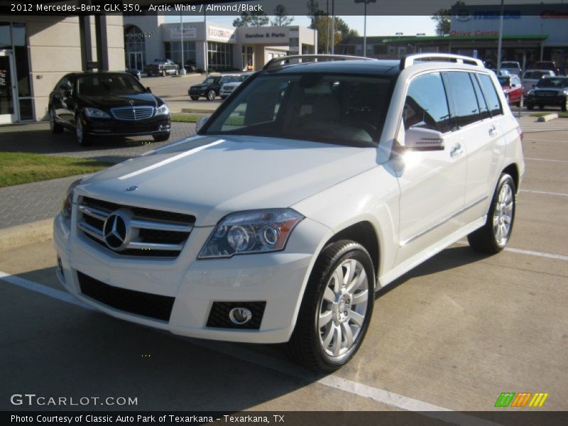 Arctic White / Almond/Black 2012 Mercedes-Benz GLK 350