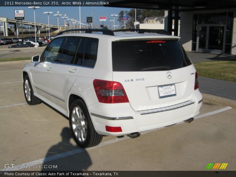 Arctic White / Almond/Black 2012 Mercedes-Benz GLK 350