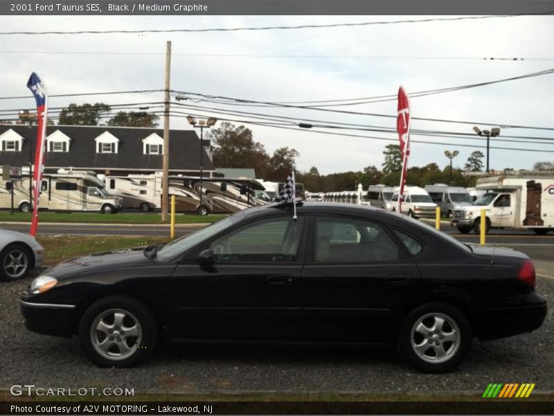 Black / Medium Graphite 2001 Ford Taurus SES