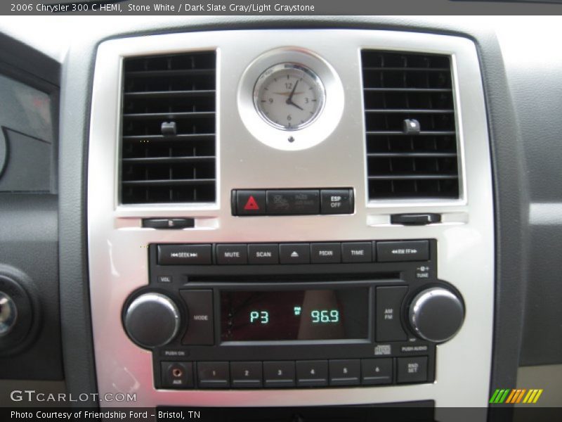 Stone White / Dark Slate Gray/Light Graystone 2006 Chrysler 300 C HEMI