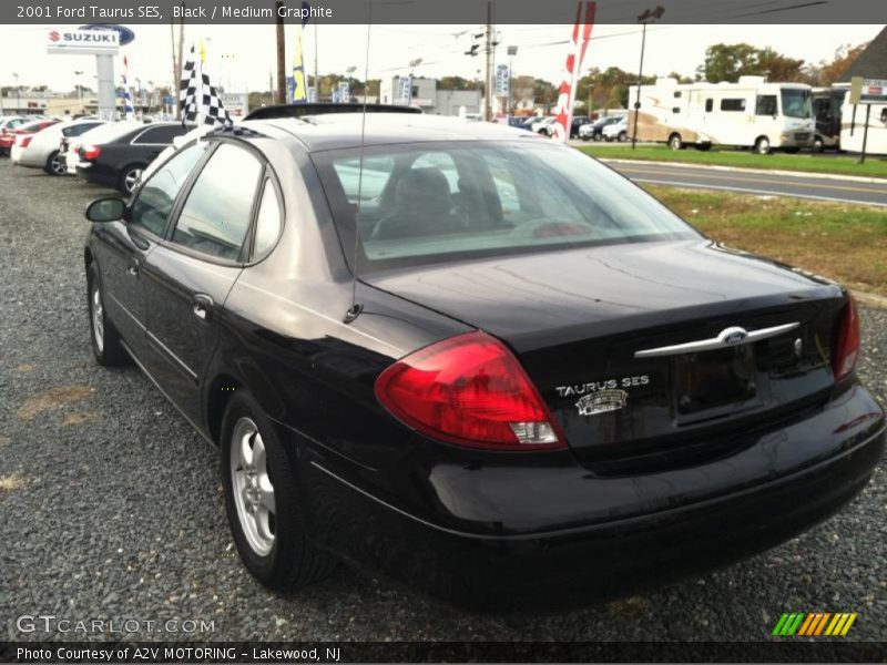 Black / Medium Graphite 2001 Ford Taurus SES
