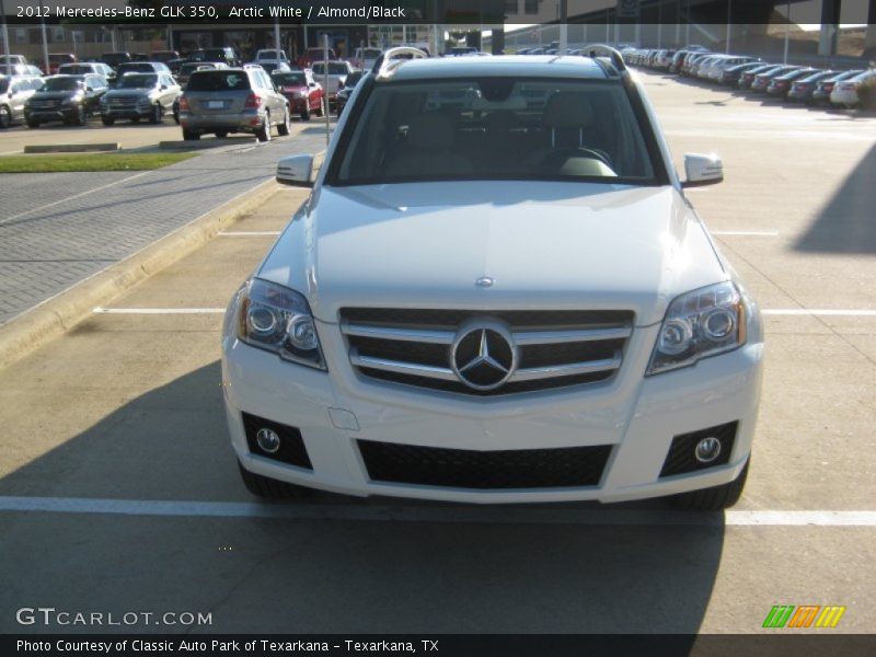 Arctic White / Almond/Black 2012 Mercedes-Benz GLK 350