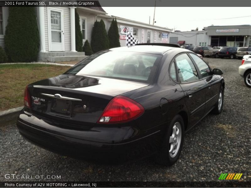 Black / Medium Graphite 2001 Ford Taurus SES