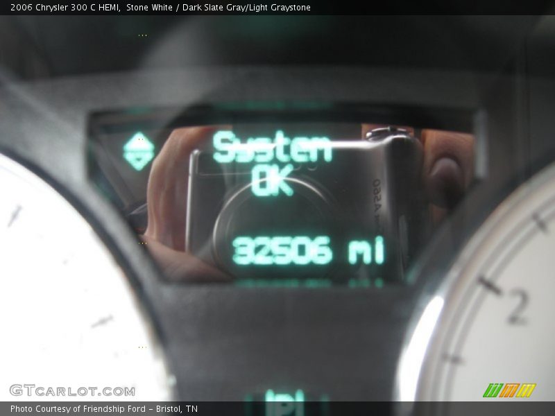 Stone White / Dark Slate Gray/Light Graystone 2006 Chrysler 300 C HEMI