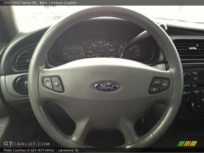 Black / Medium Graphite 2001 Ford Taurus SES
