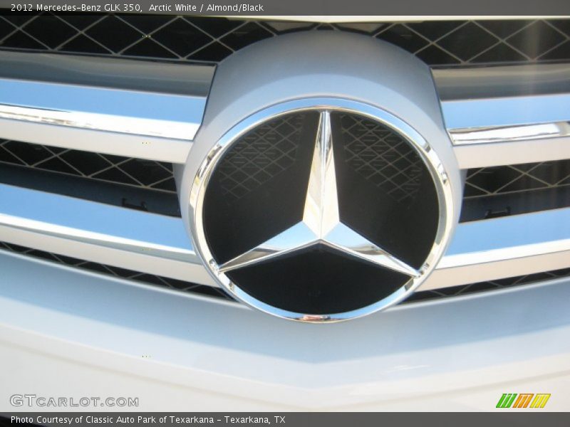 Arctic White / Almond/Black 2012 Mercedes-Benz GLK 350