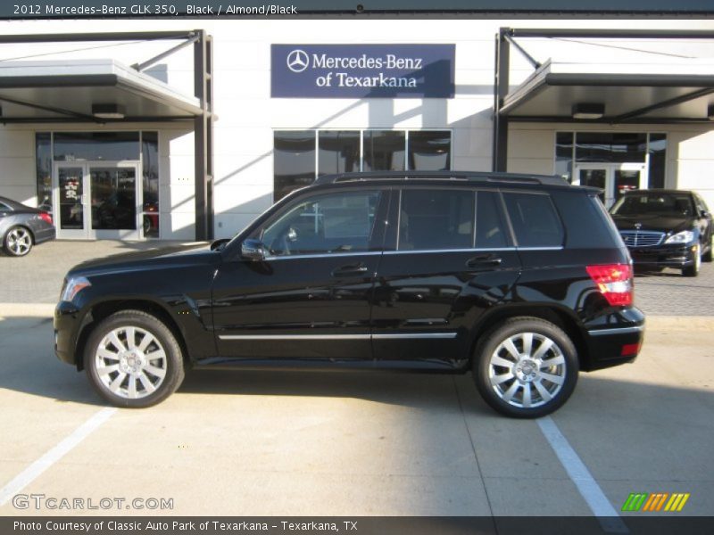 Black / Almond/Black 2012 Mercedes-Benz GLK 350