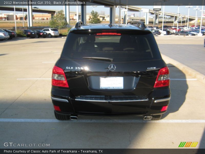 Black / Almond/Black 2012 Mercedes-Benz GLK 350