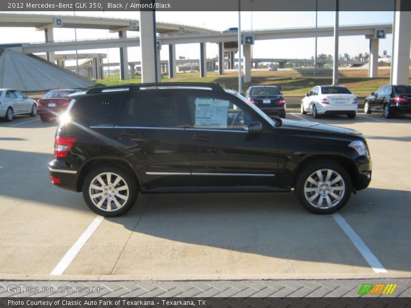 Black / Almond/Black 2012 Mercedes-Benz GLK 350