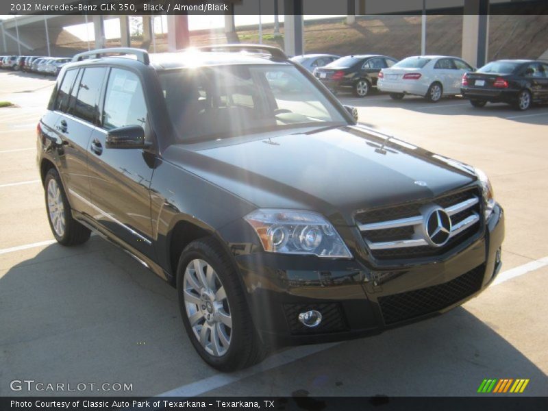 Black / Almond/Black 2012 Mercedes-Benz GLK 350