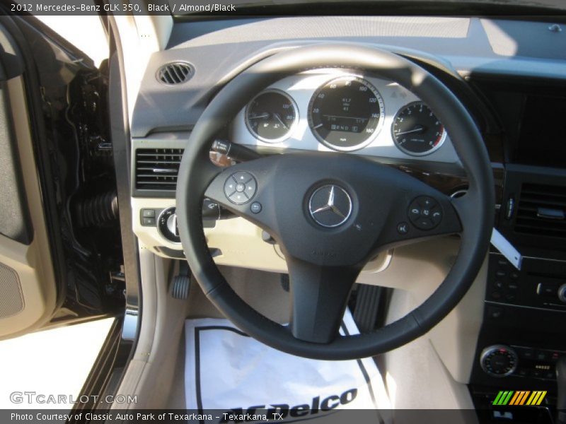 Black / Almond/Black 2012 Mercedes-Benz GLK 350