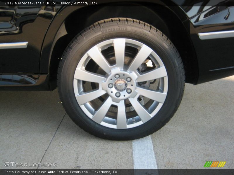 Black / Almond/Black 2012 Mercedes-Benz GLK 350