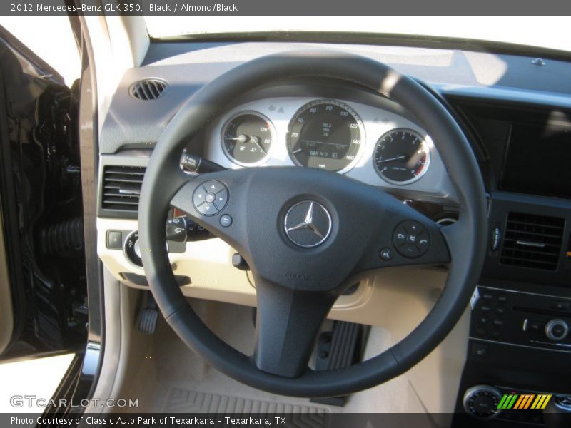 Black / Almond/Black 2012 Mercedes-Benz GLK 350